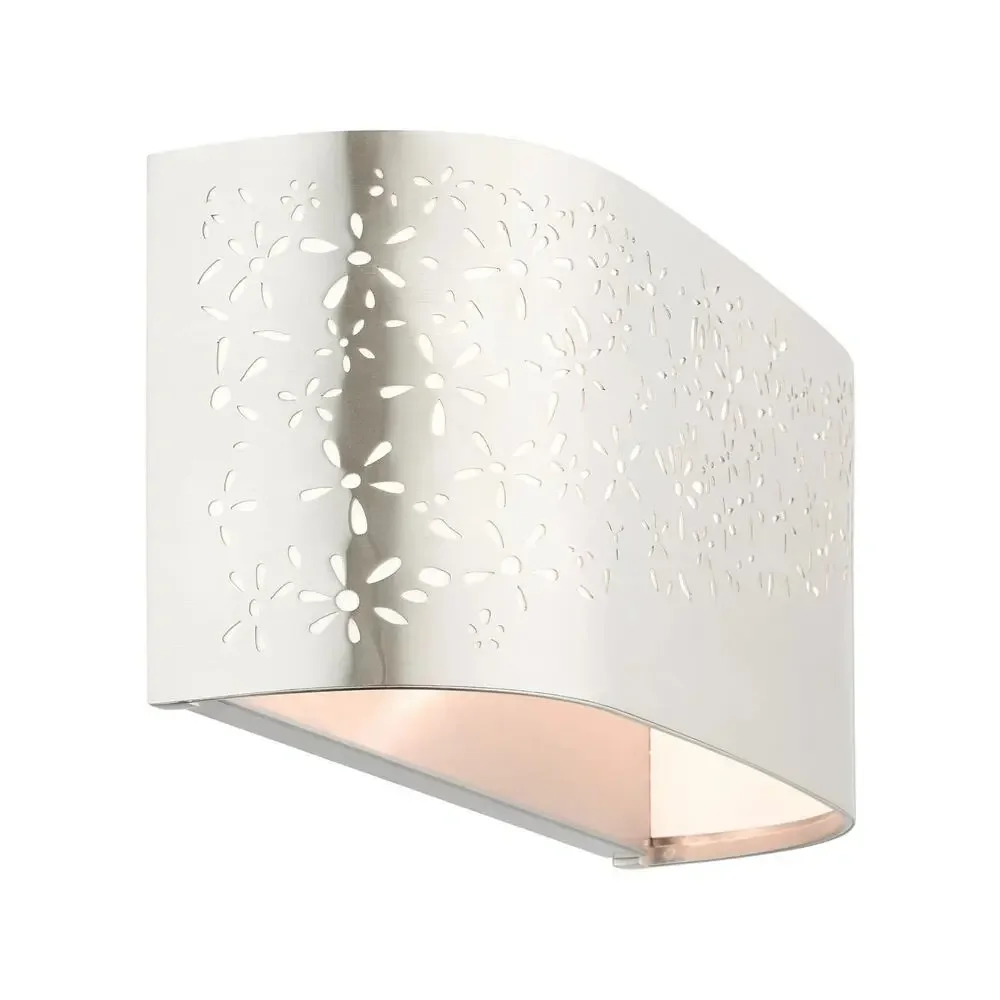 Livex Lighting 46261-91 Noria Bathroom Vanity Light Brushed Nickel
